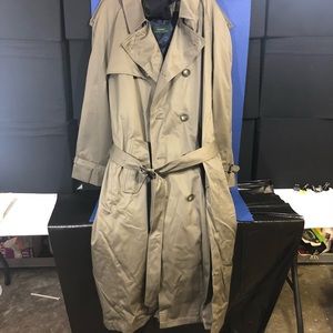 Worn Once! Ralph Lauren Trench Coat - Size 50R